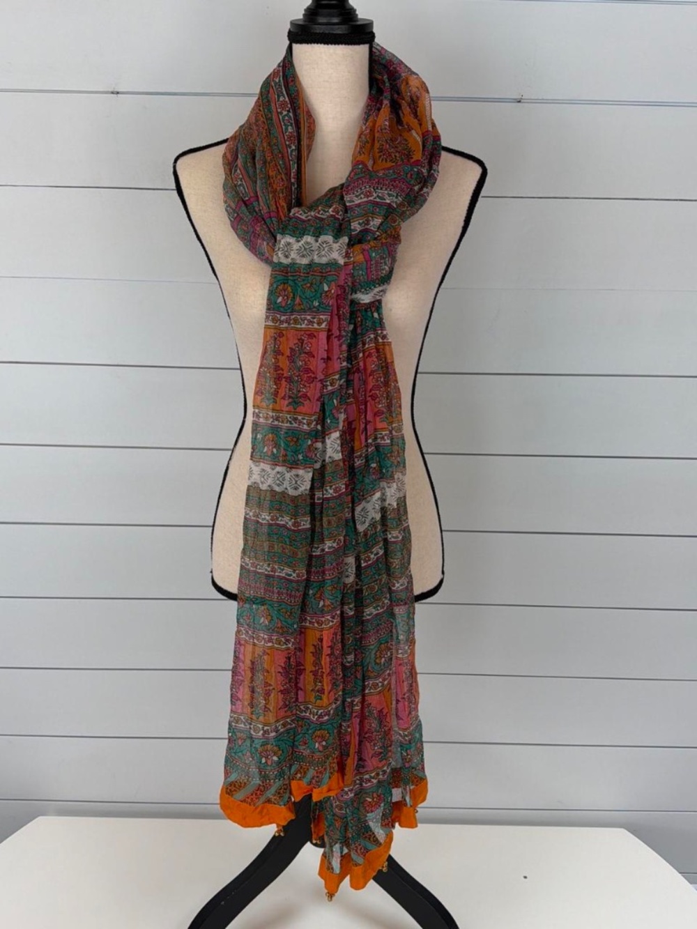 Scarf Wrap Sheer Silk